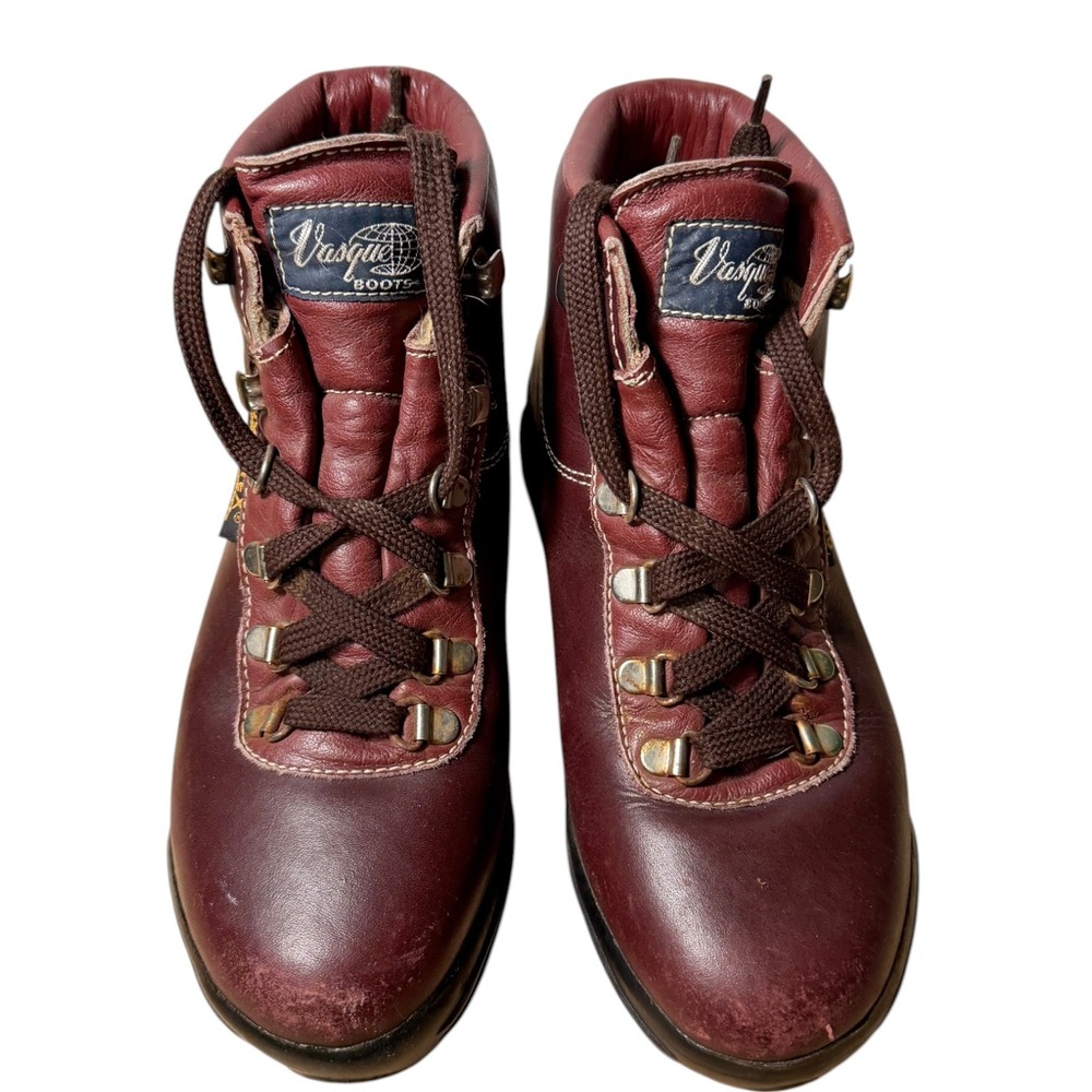 Vintage Vasque‎ Leather Skywalk Sundowner Goretex Hiking Boots 7536 5.5 Women's - Picture 2 of 6